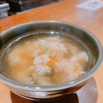 小田原おでん本店 - 茶飯に出汁を入れてお茶漬けに