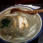 烈志笑魚油 麺香房 三く - 魚三