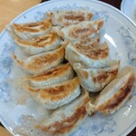 Gyouza No Manshuu - ダブル餃子定食の、餃子