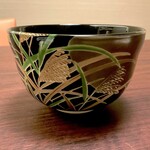 Kyou Kaiseki Minokichi - ススキと満月の器に薄茶