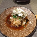 中華香房 凛道 - 白茄子の丸焼き生姜ソース