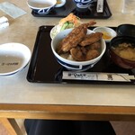 Yoroppa Ken - ミックスカツ丼セット　フタにもヨーロッパ軒