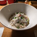Wine Terrace Yu-me - 牡蠣のリゾット1,980円