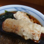 加賀 - サックサクの衣が嬉しい”ちくわ天”。