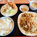 Chuuka Ryouri Chintao - 野菜炒め定食880円税込