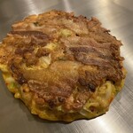 Okonomiyaki Pompo Korin - 納豆ネギ焼