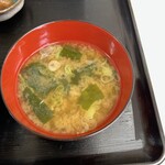 伊右衛門のご飯 - 味噌汁