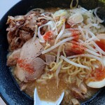 Oreno Ramen Kouta - 一味を掛けて辛味を足したら締りが出てより美味しくなった