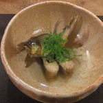 徳山鮓 - 子は煮付け、素揚げあんかけ