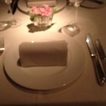 コート ドール - テーブルセッティング