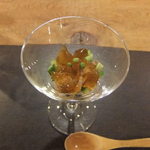 徳山鮓 - 鰻の肝のジュレがけ