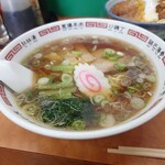 Fujikyuushokudou - しょうゆラーメン600円