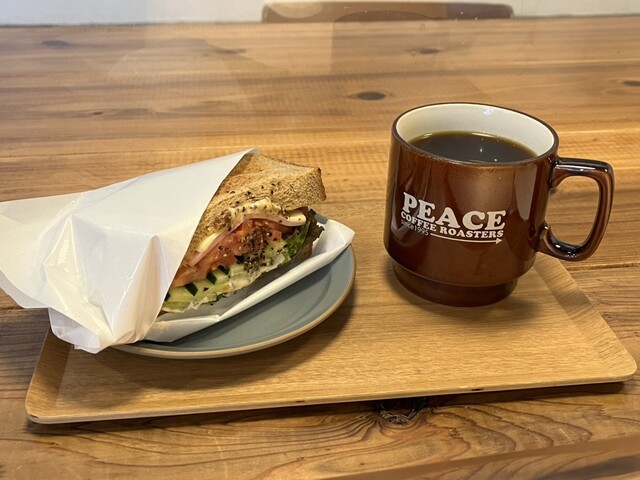 ピース コーヒー ロースターズ 新川店 （PEACE COFFEE ROASTERS