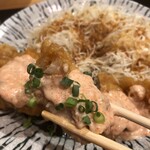 九州の旨かもん 旨か酒 くすお - チキン南蛮持ち上げ