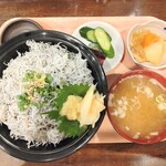 食堂スタジアム - しらす丼 800円