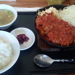 肉食堂 最後にカツ。 - 究極のトントマキング