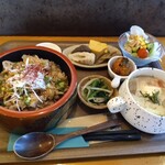 二葉ごはん - ぶためしと冷や汁の定食