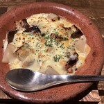 肉ト酒 八丁堀酒場 てっつい - 西京味噌のグラタン