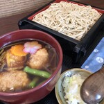 手打ちそば 蕎心庵 - 鳥つくねせいろ(1100円)