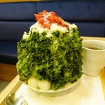 saryo ITOEN - お茶屋の本格かき氷 抹茶いちご～練乳がけ～