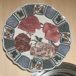 銀座 ちかみつ - 塩焼き肉のラインナップ