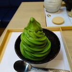 saryo ITOEN - 抹茶ソフトクリームとほれぼれ(HOT)