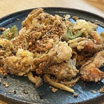 中国郷菜 壺厨天 - ◆脱皮蟹のチリガーリック＠１６００円