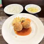 文化洋食店 - 文化のカニコロ