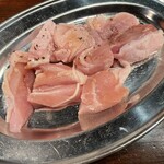 焼肉玄風 - 鶏もも焼き