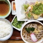 遠州庵 - そば定食(冷) ¥780