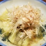 岳志 - 焼きナス。夏場は冷やしナスは欠かせない。