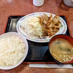 ラーメン王 - 生姜焼定食