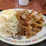 ラーメン王 - 生姜焼定食