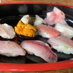 Manaduru Sakae Zushi - 真鶴握り3,300円(税込)