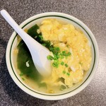 かがり火亭 - ワカタマスープ✨