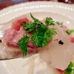 肝が特に美味しい。