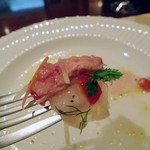 カルパッチョの技法も洗練されていました。