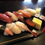 Sushibun - 松にぎり 1000円