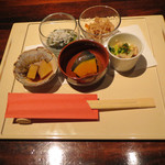 地魚 さとう - 突き出し（お通し）