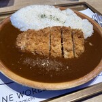 マリンワールドレストラン レイリー - 豚ロースカツカレー