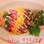 CAFE KATSUO - Katsuo タコライス(980円)♪