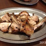 骨付鳥 一鶴 - ‎2013‎年‎9‎月‎29‎日(日)‏‎13:20訪問　ひなさま、ありがとうございます。