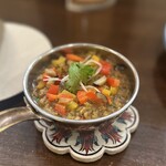 印度料理シタール - ①ベイガンバルタ小皿850円