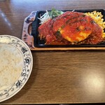 数寄屋バーグ - ダブルチーズハンバーグBigサイズ