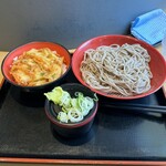 名代 富士そば - R5.9  ミニかき揚げ丼セット