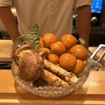 日本料理 かしづき - 松茸　ジャンボなめこ