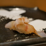 赤坂 鮨葵 - 天然ヒラメ
