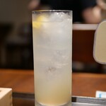 日本酒Bar角打ち - レモンサワー