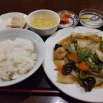 中華料理福禄 - 八宝菜定食