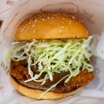 トミーズ - 2023.9 諫美豚のカツカレーバーガー（530円）